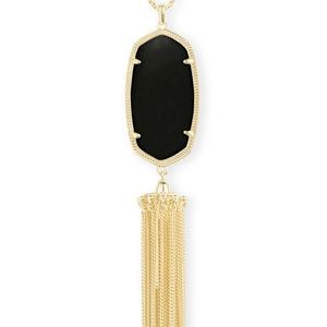 Kendra Scott Black Rayne Necklace